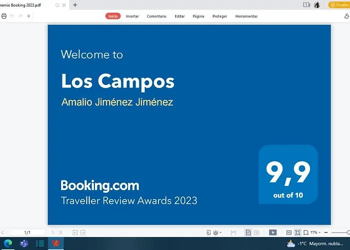 Séjour à la campagne Campos *